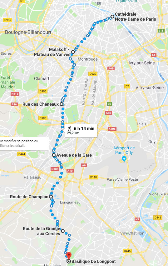 itinéraire-google-maps